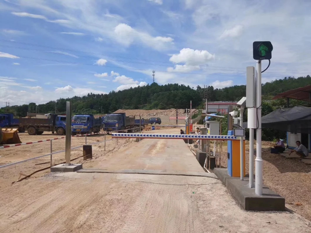 Automatic Truck Weigh Bridge System with Cameras and Traffic Lights