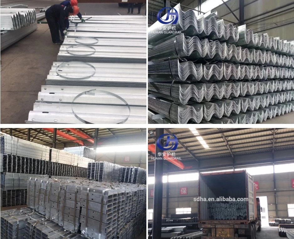 Galvanized Guard Rail for Highway Safety Barrier