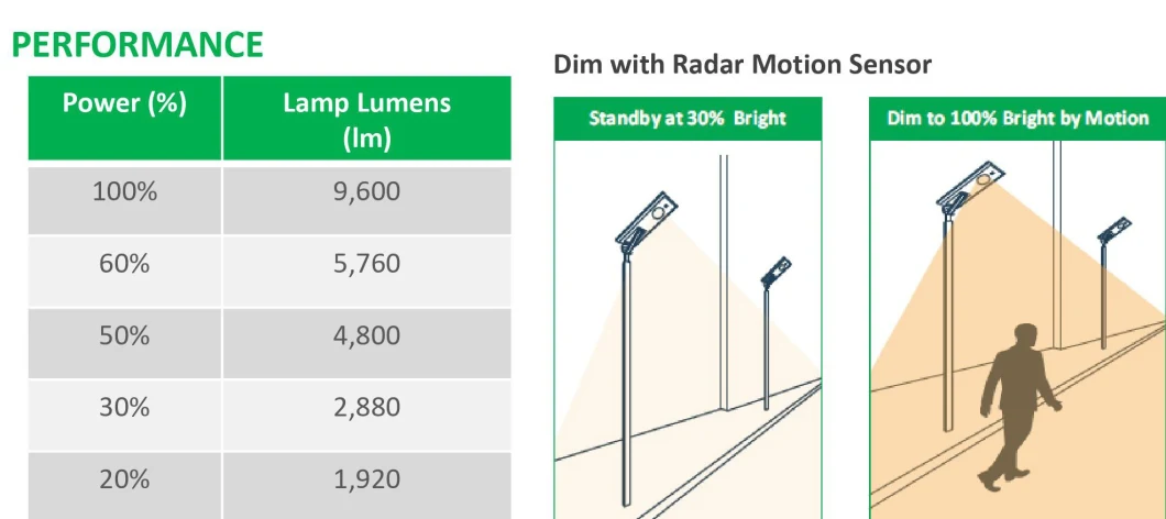 All in One Integrated LED Solar Street Light for Government Road Lighting Project with CE/RoHS/IP67/Ik10/CB/IEC/TUV-Sud Certificates