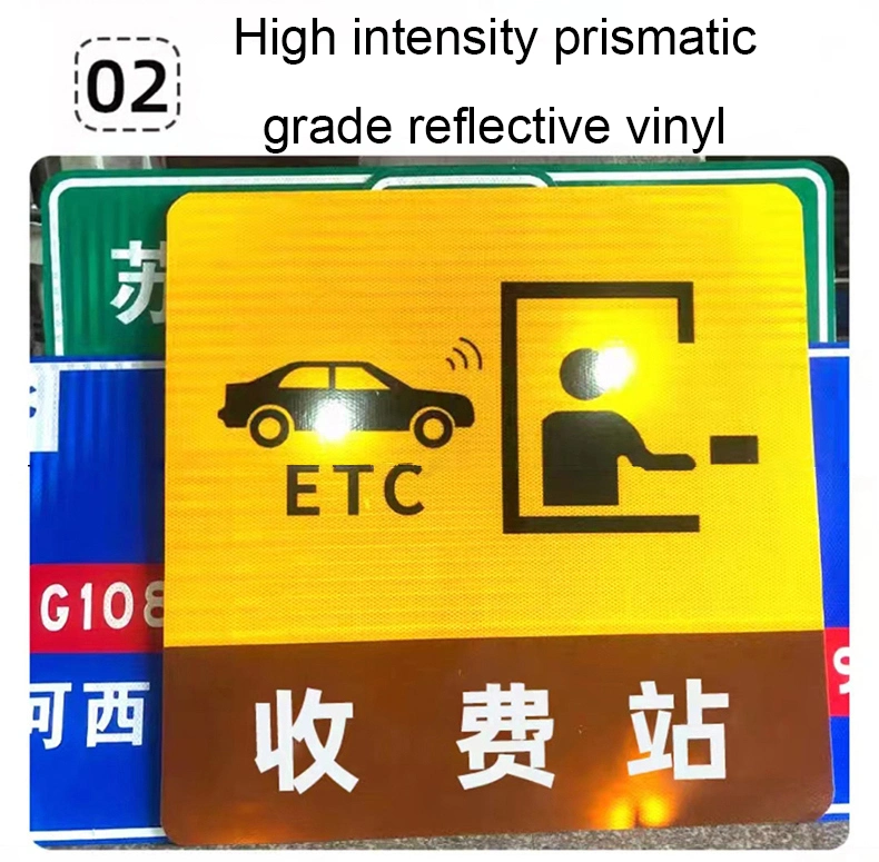 High Reflection Wholesale Custom Supplier Waterproof Europe Standard Aluminum Road Street Reflective Traffic Safety Warning Sign