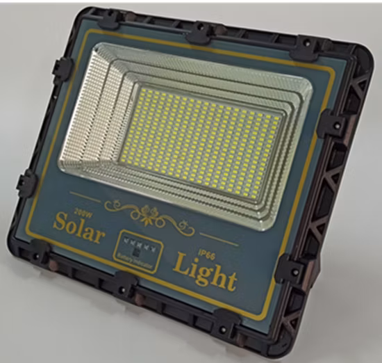 Yaye Vente la plus chaude 50W/100W/200W/300W/400W Aluminium IP67 Solaire LED Inondation Jardin Mur Parc Voie Paysage Télécommande Tunnel Lumière 1000PCS Stock